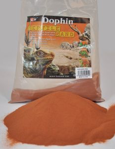 Piasek Dophin Raptile sand czerwony