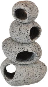 Kamienie drążone szare (4 szt. w komplecie)
