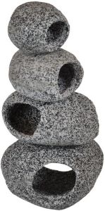 Kamienie drążone ciemno-szare (4 szt. w komplecie)