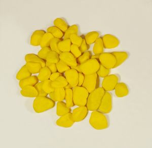Żwirek kolorowy żółty 1,5cm, 0,5kg