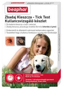 Beaphar Tick Test - zbadaj kleszcza - choroba z Lyme