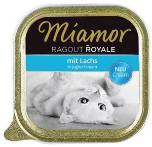Miamor Ragout Royale Cream Lachs in Joghurtcream tacka 100g