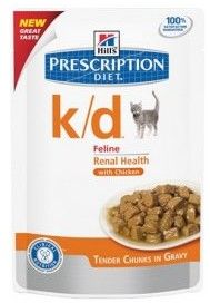 Hill\'s Prescription Diet k/d Feline Kurczak saszetka 85g
