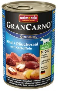 Animonda GranCarno Adult Raucheraal Węgorz + Ziemniaki 400g