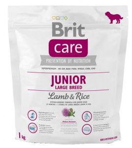 Brit Care New Junior Large Breed Lamb & Rice 1kg