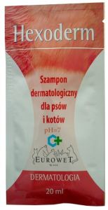 Hexoderm - szampon dermatologiczny saszetka 20ml - 1 sztuka