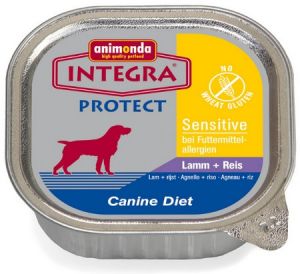 Animonda Integra Protect Sensitive Jagnięcina + Ryż dla psa tacka 150g
