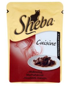 Sheba Cuisine z Wołowiną w sosie saszetka 85g